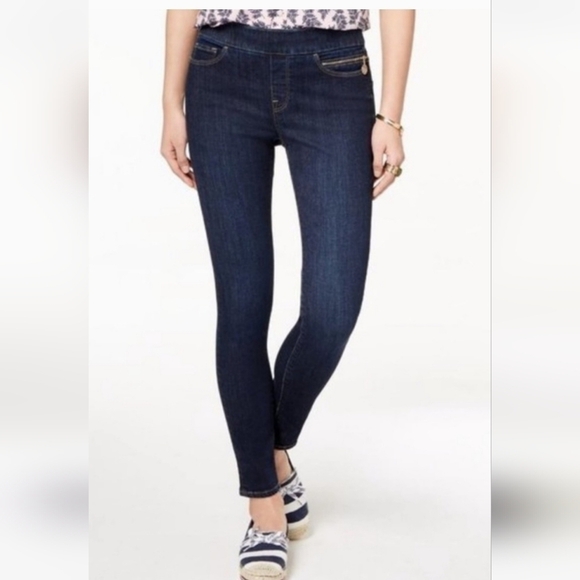 Tommy Hilfiger Gramercy Pull-On Skinny Jeans - Size 8 - Picture 1 of 14